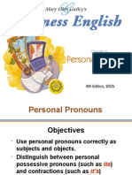 Business English-6 Personal Pronouns