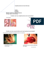 Complicaciones de Las Hernias