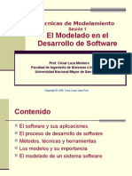 Modelado en El Desarrollo de Software