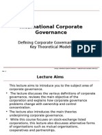 International Corporate Governance