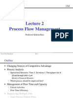 Lecture 2. Process Flow Management