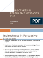 BUS-EMB500Ch8-Indirectness in Persuasive Messages