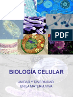 Biologia Celular. Unidad Y Diversidad en La Materia Viva