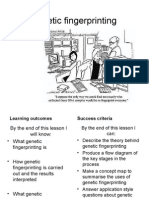 Genetic Fingerprinting