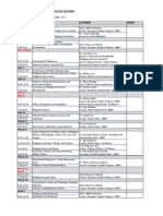 FSE Review 2013 (Tentative Outline)