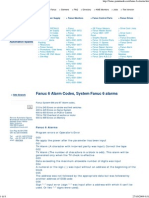 Fanuc 6 Alarm Codes, 6T 6M ..