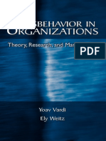 Human Resources - Misbehavior in Organizations - Y Vardi & E Weitz - 2004