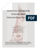 Antimicrobial Interventions For Beef