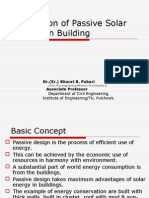 Application of Passive Solar System