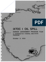 Ixtoc-I Oil Spill Damage Assessment Program-1979