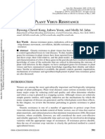 Genetics of Plant Virus Resistance