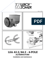 LSA 43.2/44.2 - 4-POLE: Alternators