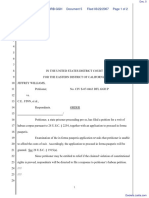 (HC) Williams v. Finn Et Al - Document No. 5