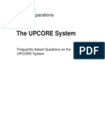 UPCORE Questions