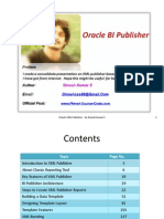 Oracle XML Publisher - by Dinesh Kumar S