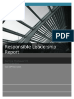 Responsible Leadership Report