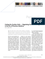 Cutting The Gordian Helix - Regulating Genomic Testing