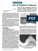 Other Causes of Fastener Failures