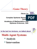Game Theory: Zhixin Liu