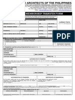 UAP Transfer Form
