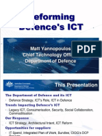 Reforming Defence ICT