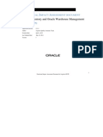 Functional Impact Assessment Document For Logistics RUP9