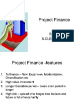 Project Finance: by S.Clement