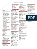 Physical Exam Checklist