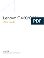 Lenovo G460 G560 User Guide