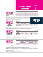 Sample Paper: SYLLABUS 2015-16