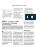 Donaldson, Oxytocin Vasopressin and The Neurogenetics of Sociality - Science, 2008