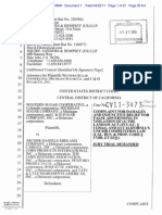 Western Sugar Cooperative, Et Al. v. Archer-Daniels-Midland Company, Et Al.: Complaint