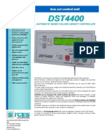 Gen Set Control Unit: Automatic Mains Failure Genset Controller