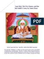 The Origins of Sant Mat, The Five Names, and The Identity of Tulsi Sahib's Guru, by James Bean EBook