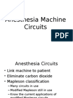 Anesthesia Machine Circuits