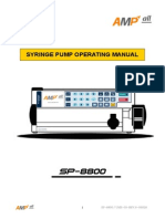Operation Manual AMPall SP-8800
