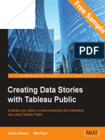 Creating Data Stories With Tableau Public - Sample Chapter