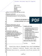 Reflex Media v. Internet Labz - Travel Trademark Complaint Sugardaddy PDF