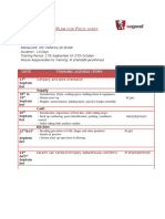 Induction Plan For Faisal Salahuddin