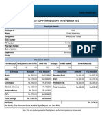 Payslip For 16831