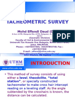 GEOMATIC - Tacheometry Survey