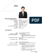 Curriculum Vitae Suyanto