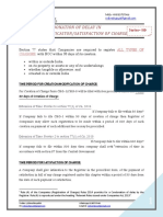 Process For Condonation of Delay