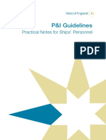 West of England P&i Guidelines