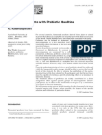 Fermented Products With Probiotic Qualities - Casei & Bifidobakterije PDF