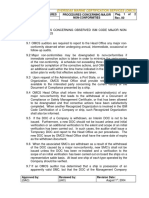 ISM-PR-09 Procedure For Major Non-Conformities