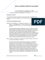 Self Measures For Love and Compassion Research MARITAL SATISFACTION