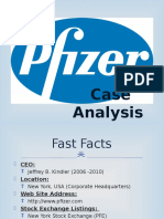 Pfizer Case Analysis