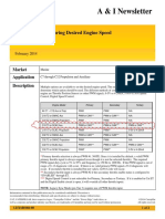 Configuring Desired Engine Speed