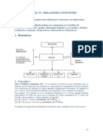 Relaciones y Funciones.